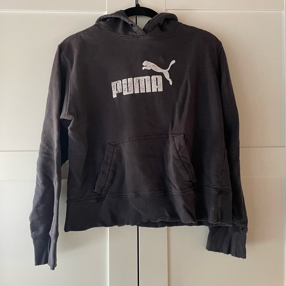 Black/ Grey Puma Hoodie